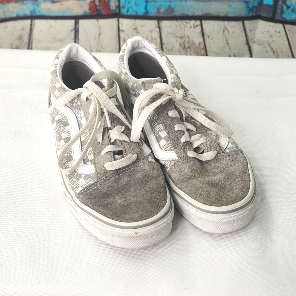 Vans‎ Checkerboard Canvas Suede Sneakers